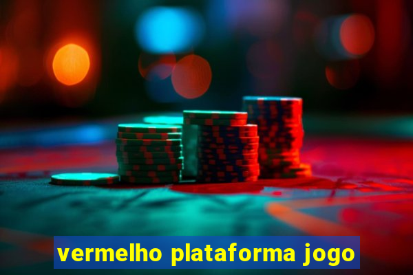 vermelho plataforma jogo